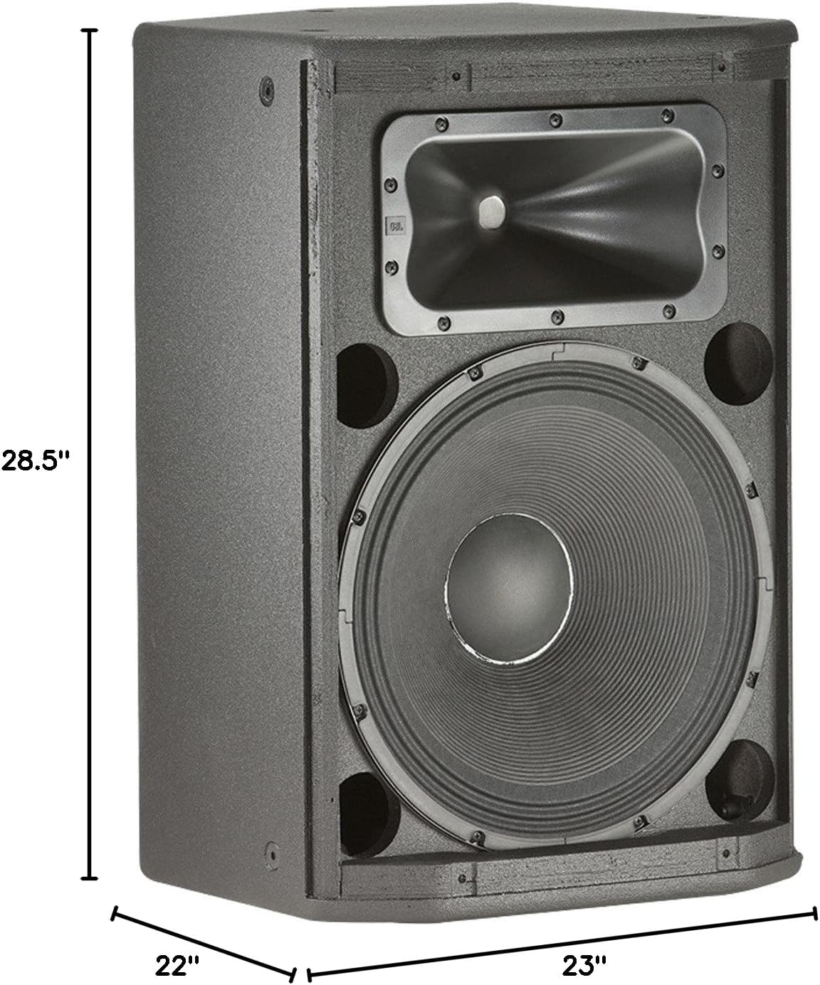 JBL Professional PRX415M Portable 2-way Passive Utility Stage Monitor and Loudspeaker System, 15-Inch, Black - Image 2