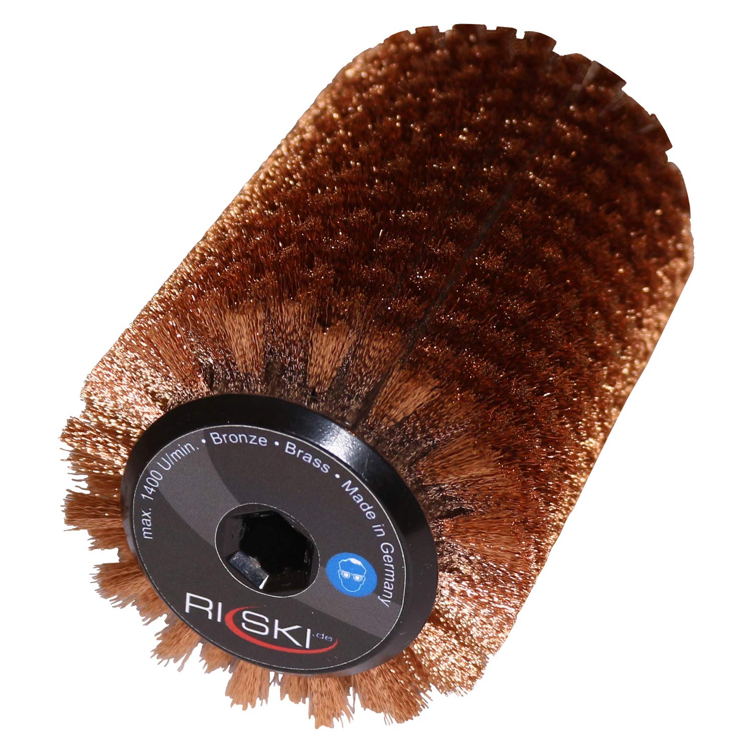 Brosse de ski en nylon/bronze avec axe rotatif RiSki