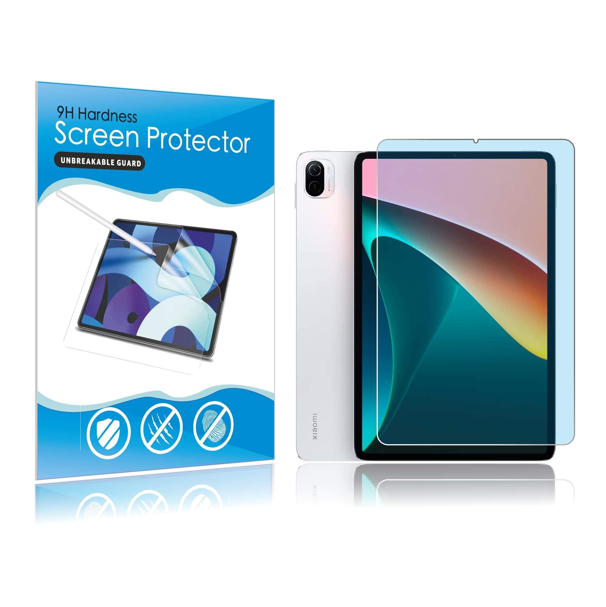 Gear Guard Anti-Scratch & Smudge Proof 9H Hardness Unbreakable Screen Protector Guard for Xiaomi Pad 5 | 5 pro Tablet (NOT A TEMPERED GLASS) - Anti Blue (B09YDJFJZR) Amazon Price History, Amazon Price Tracker