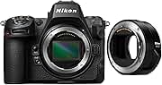 Nikon Z8 Mirrorless Camera Body with Nikon FTZ II Mount Adapter (2 Items)