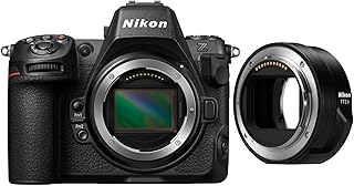 Nikon Z8 Mirrorless Camera Body with FTZ II Adapter