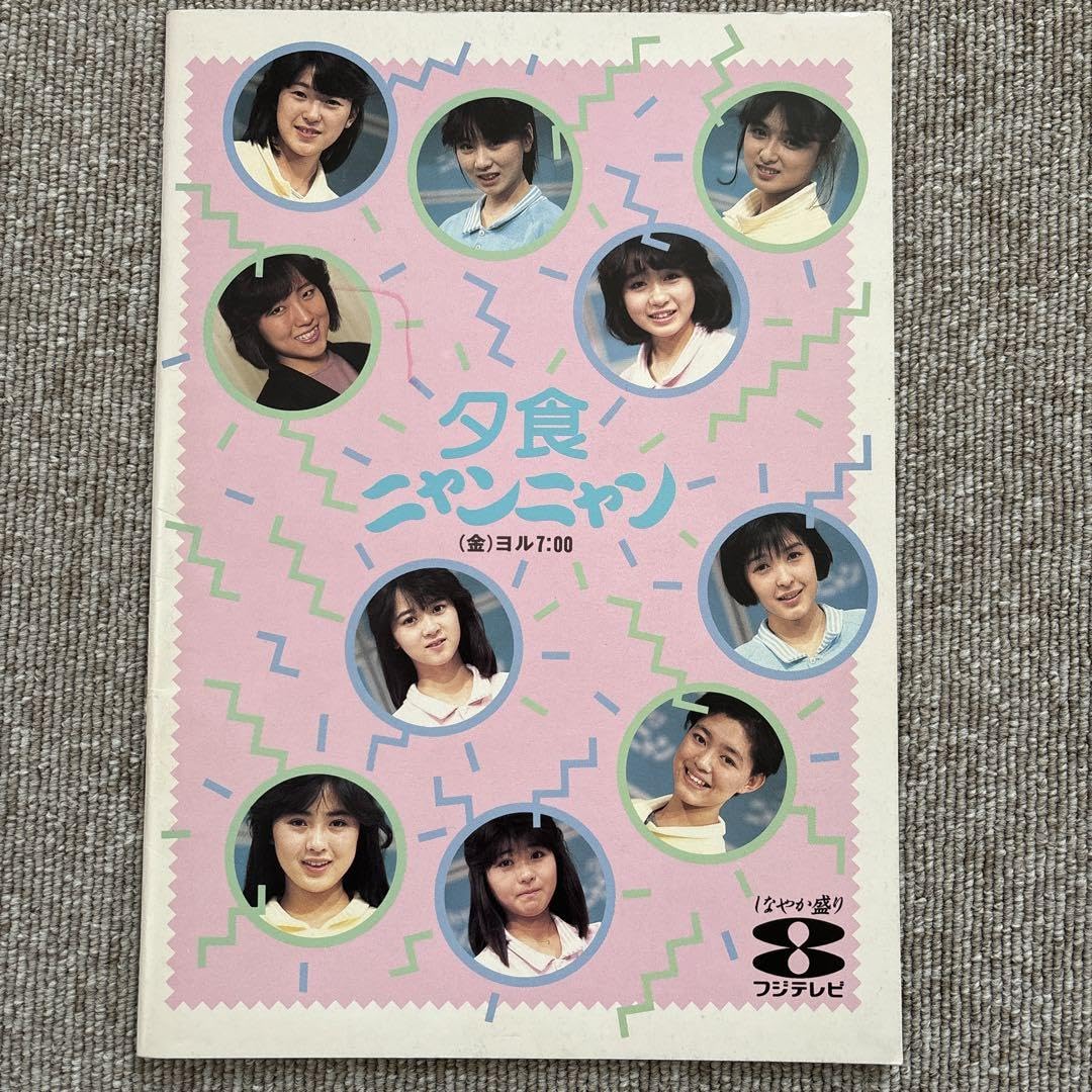夕やけニャンニャン　おニャン子クラブ　台本サイズ　ノート　非売品 夕やけニャンニャン おニャン子クラブ 台本サイズ ノート 非売品