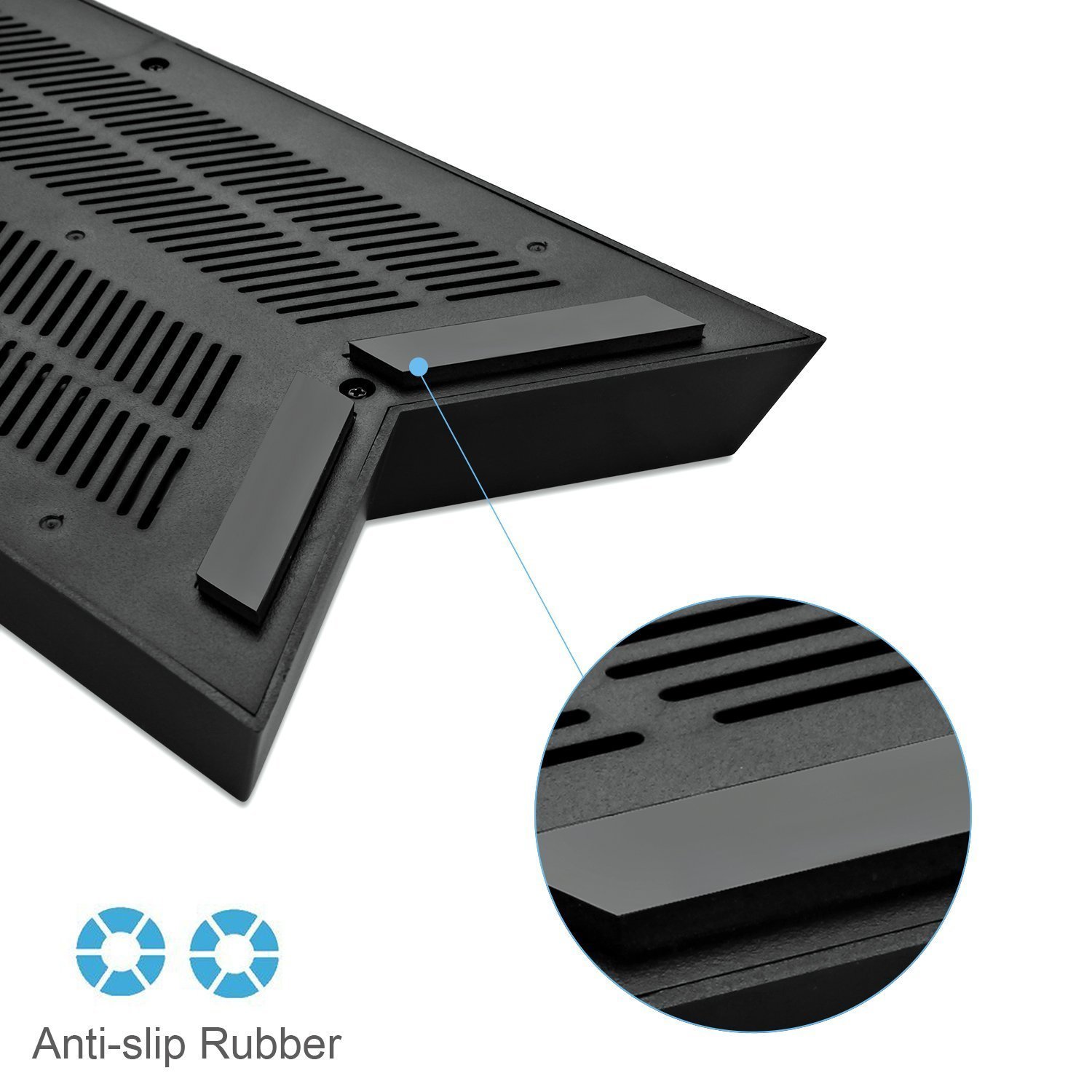 Link-e : Soporte de Ventilador Vertical, Refrigerador, Cargador USB Compatible con Consola y Gamepad Original PS4 (Primera Version)
