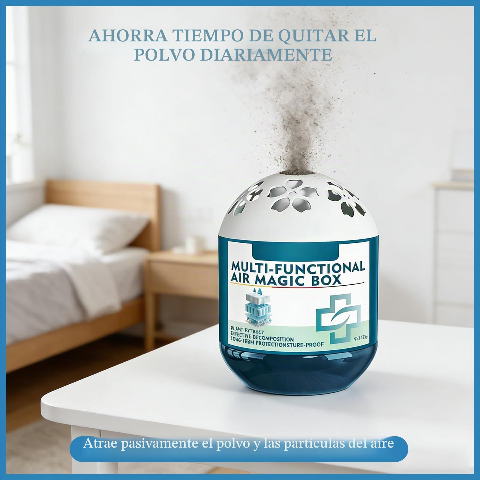3 unidades de interior Multifuncional Air Magic Box Air Magic Box - Extracción automática de polvo, fórmula de extracto de plantas limpia el aire y lo mantiene fresco durante mucho tiempo, para áreas