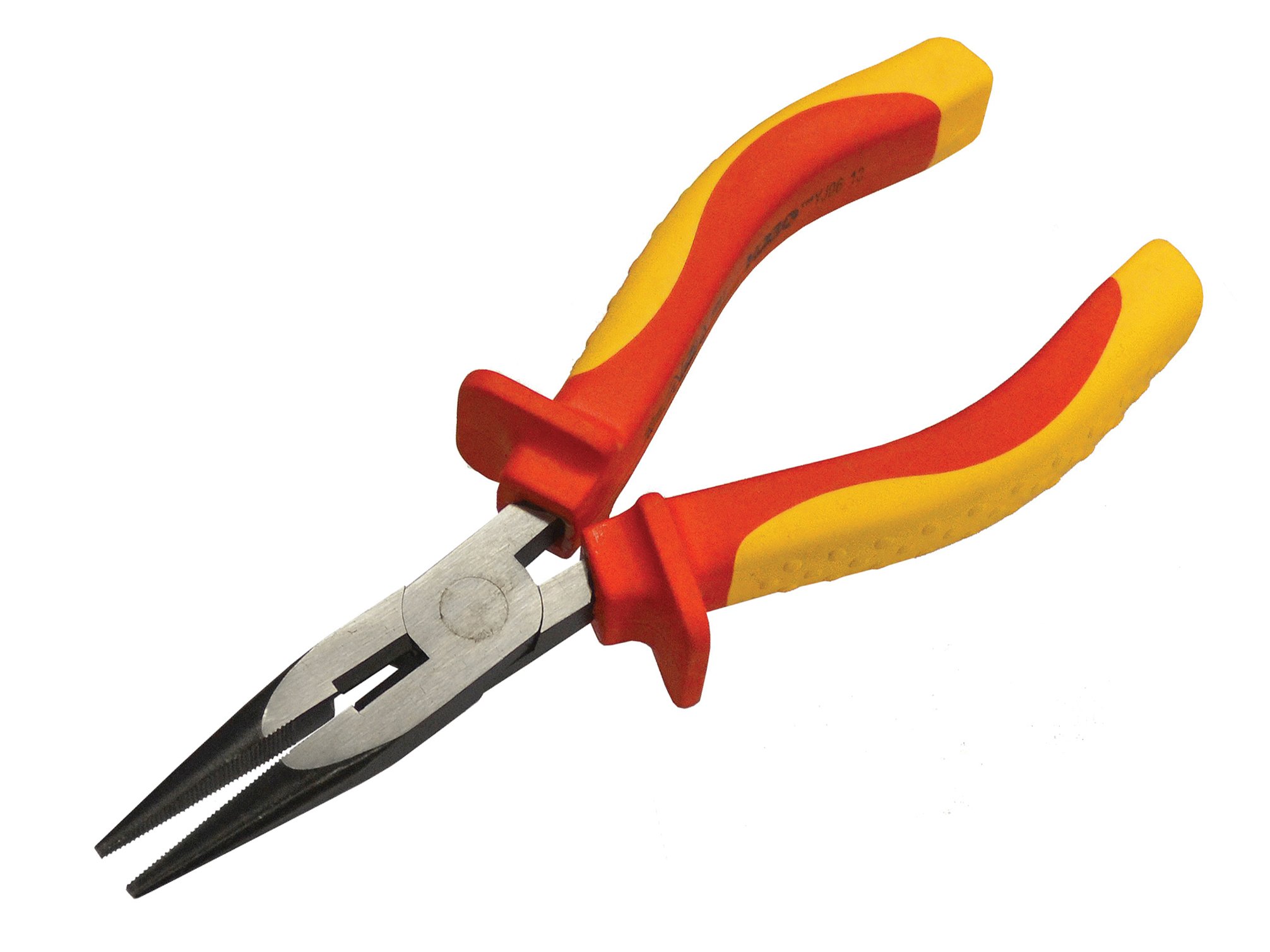 Faithfull Orange Faiplvdeln6 150 Mm Vde Long Nose Pliers