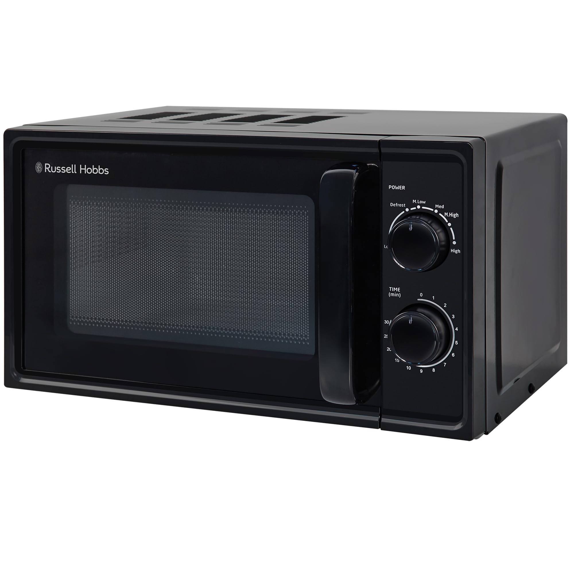 Russell Hobbs Rhm1725b Black 17L Textures Manual Microwave