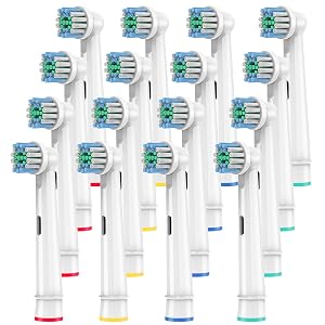 Replacement Toothbrush Heads Compatible with Oral B Braun 16 Pack Professional Electric Brush Heads for Oral B Replacement