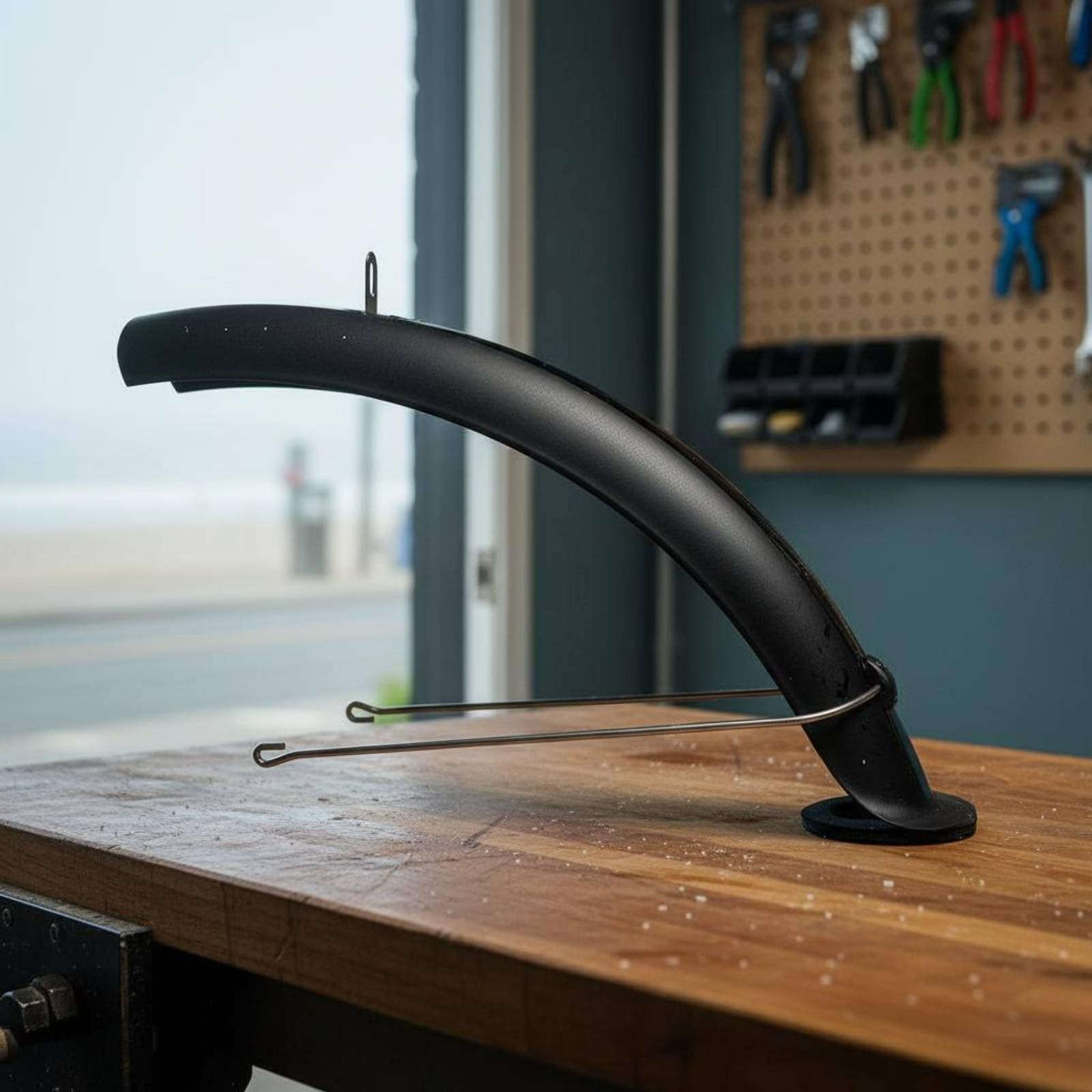 Harilla Garde-Boue Vélo Pare-Boue Set Complet Déflecteur Avant Arrière Sécurité Matériau Léger Montage Stable Adapté aux Vélos Enfants Sentiers Boueux Déplacements Quotidiens, Garde-Boue Arrière