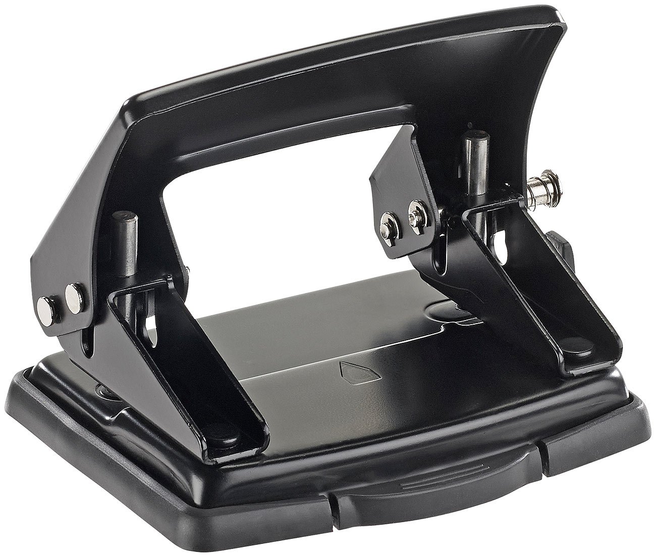 perforatore: set da 8 2-fori perforatore da ufficio, per ogni 30 fogli, guida di supporto per DIN A6 / A5 / A4 (registri)