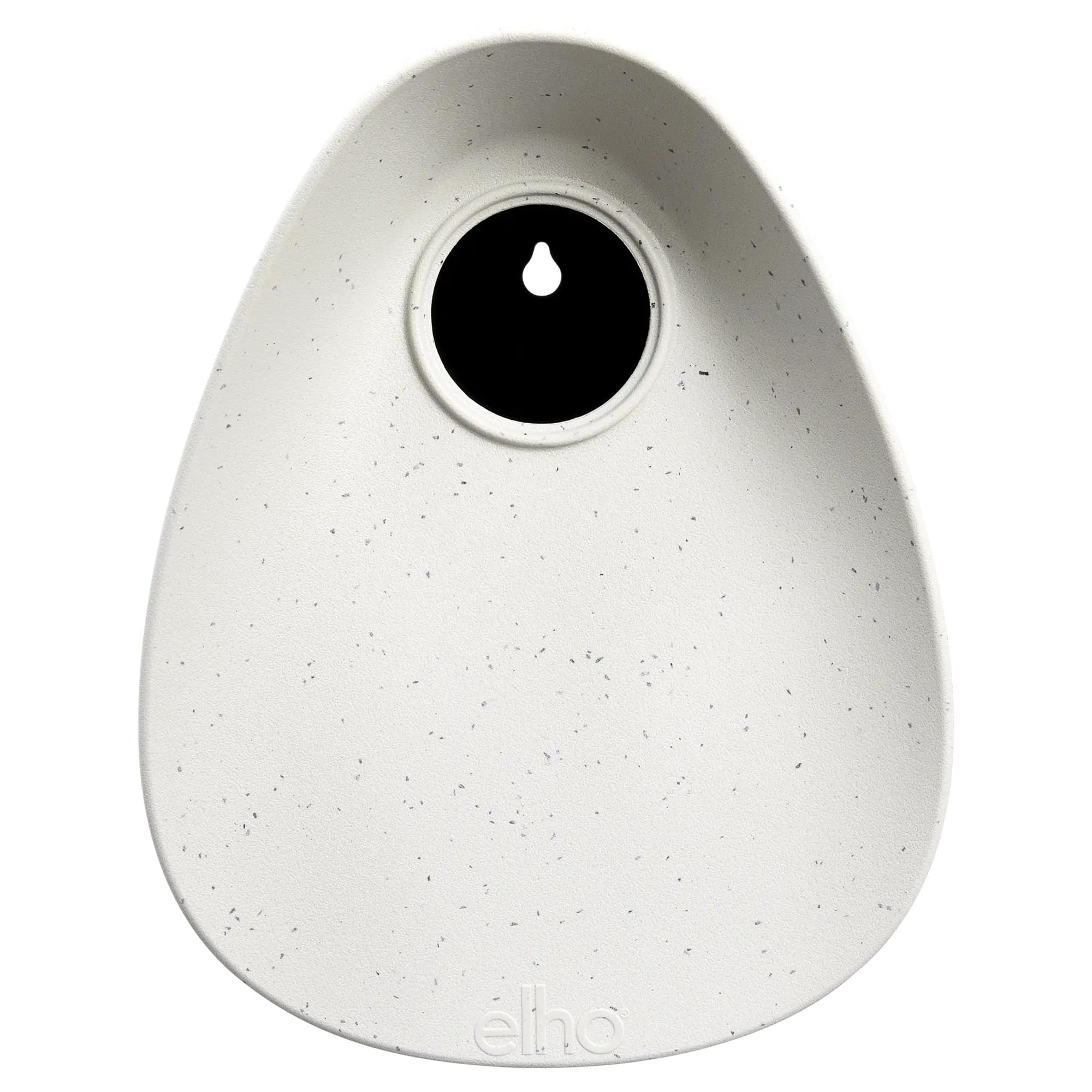 Elho Essential Bird House 18cm Birdhouse - Fibrous Grey