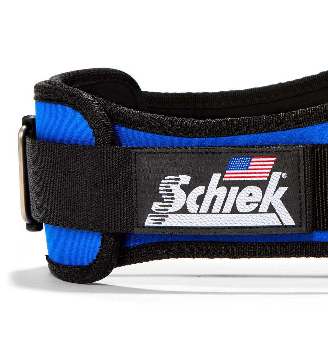 Schiek Sports pas do podnoszenia ciężarów, model 2006 (niebieski, XS (61-71 cm)