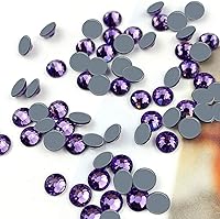 Vista 24 de Dowarm 1440 diamantes de imitación termoadhesivos para manualidades de ropa, pegamento caliente en cristales de parte trasera plana, diamantes