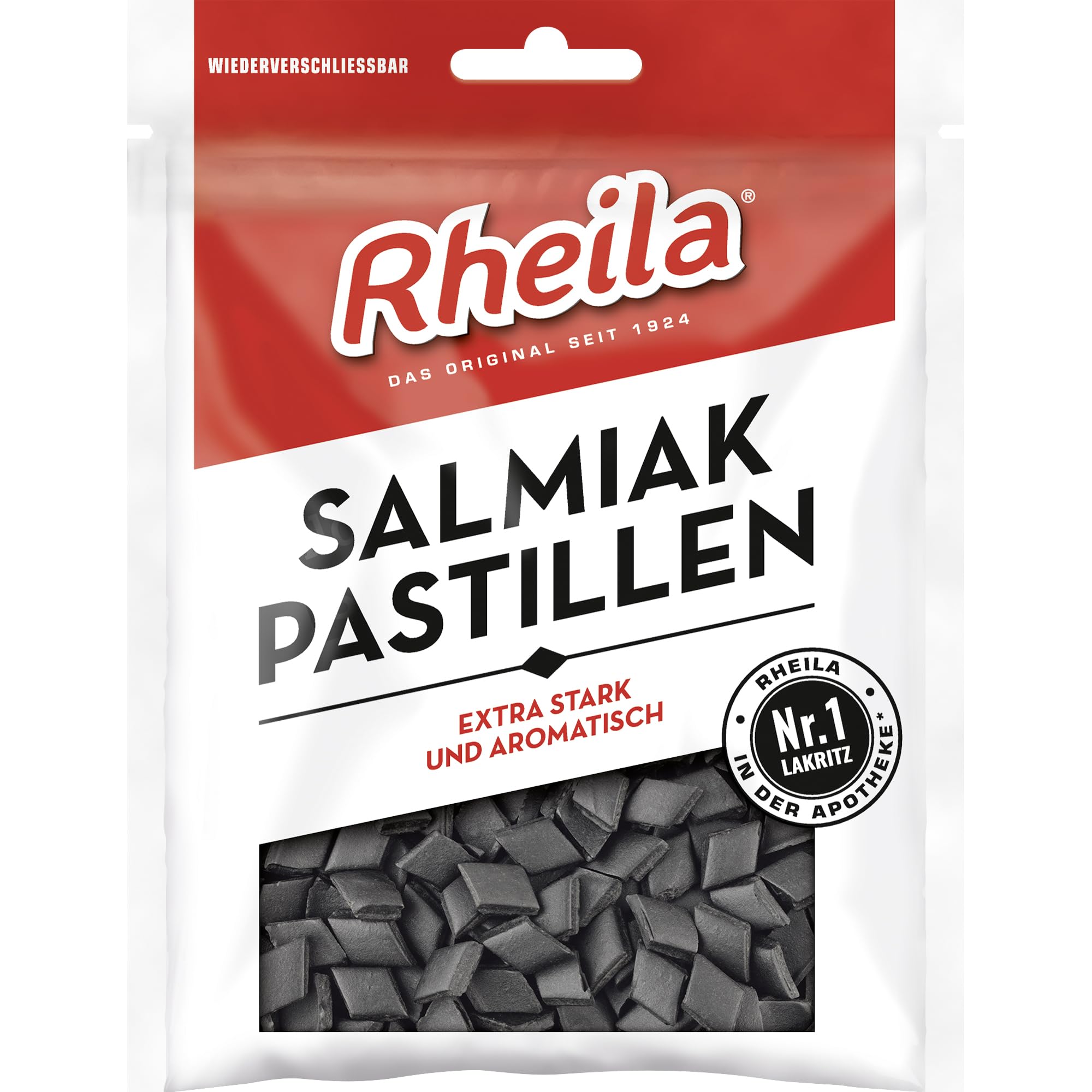 Rheila Salmiak - Pastiglie con zucchero, 1800 g
