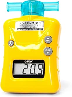 OXYGEN Analyzer by FORENSICS | 0%-100% with 0.1% resolution | Scuba, Nitrox, Divers | Water Resistant Case |