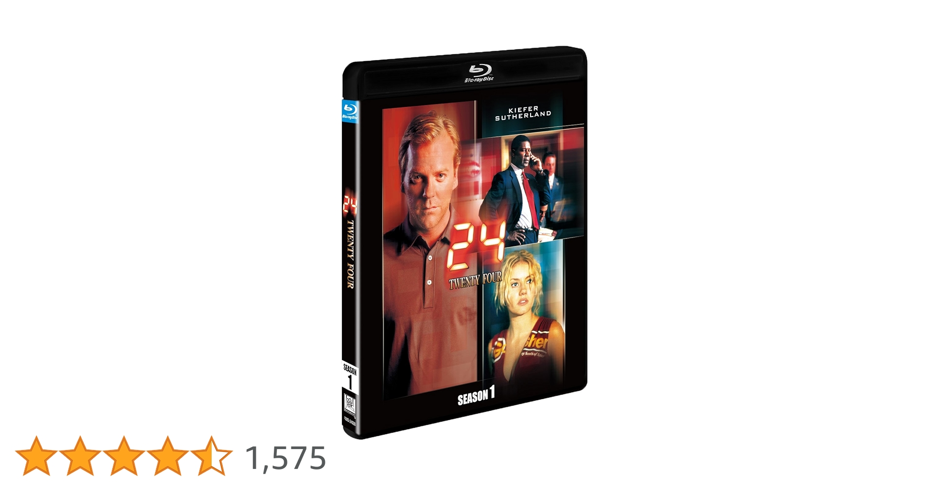 Amazon.co.jp: 24 -TWENTY FOUR- シーズン1(SEASONSブルーレイ