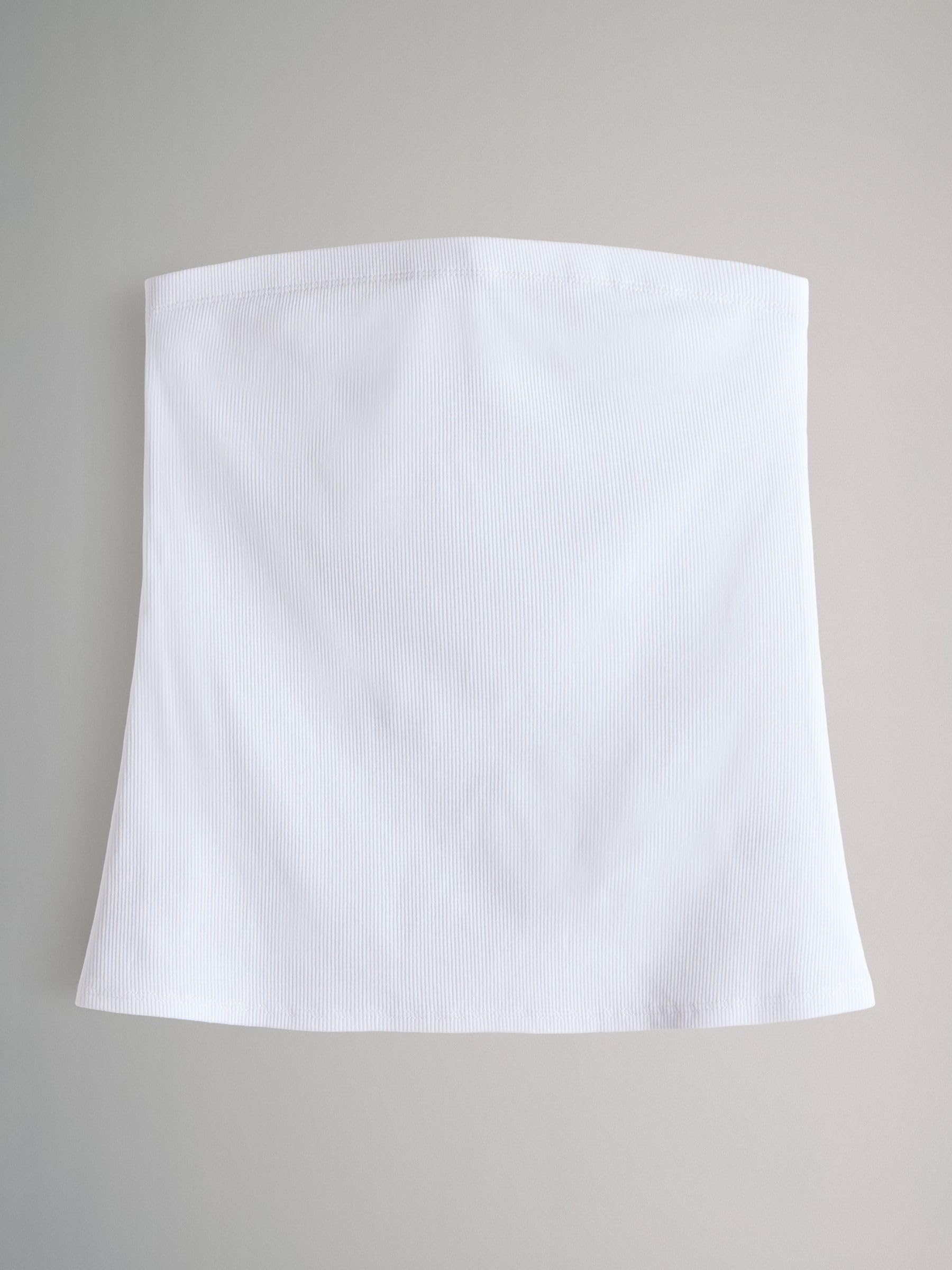 THE SET Femme Haut Bandeau côtelé Pastel, Lot de 5