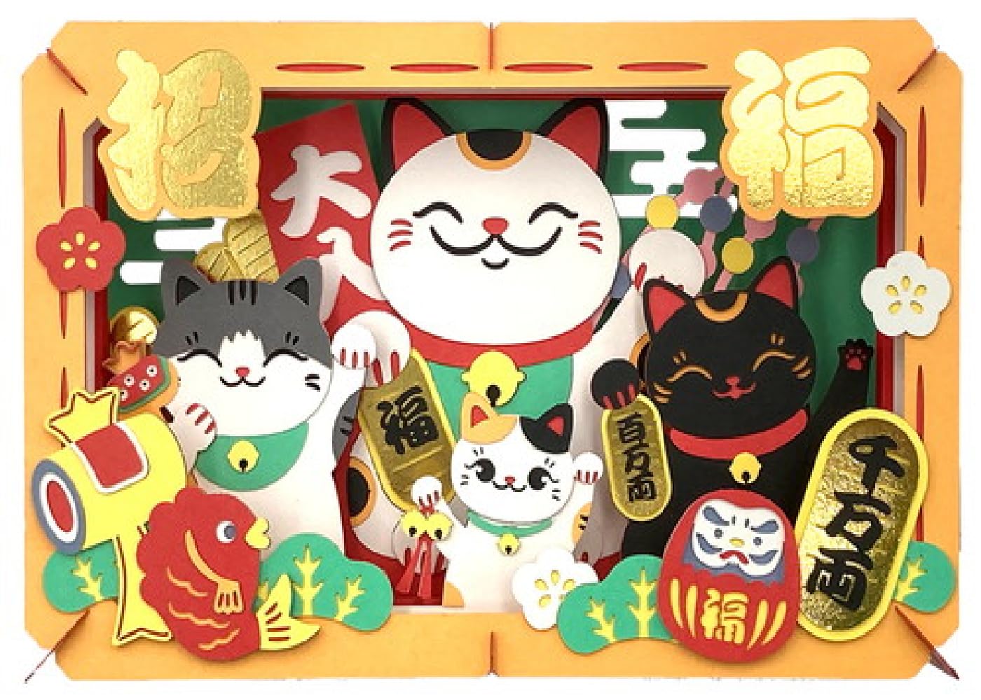 Teatro de Papel PT-L64 Maneki Gato