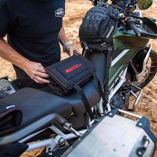 Miniatura 2 de Boxo USA Adventure - Kit de herramientas para motocicleta, rollo de herramientas compacto de 40 piezas para bicicleta deportiva y de aventura dual