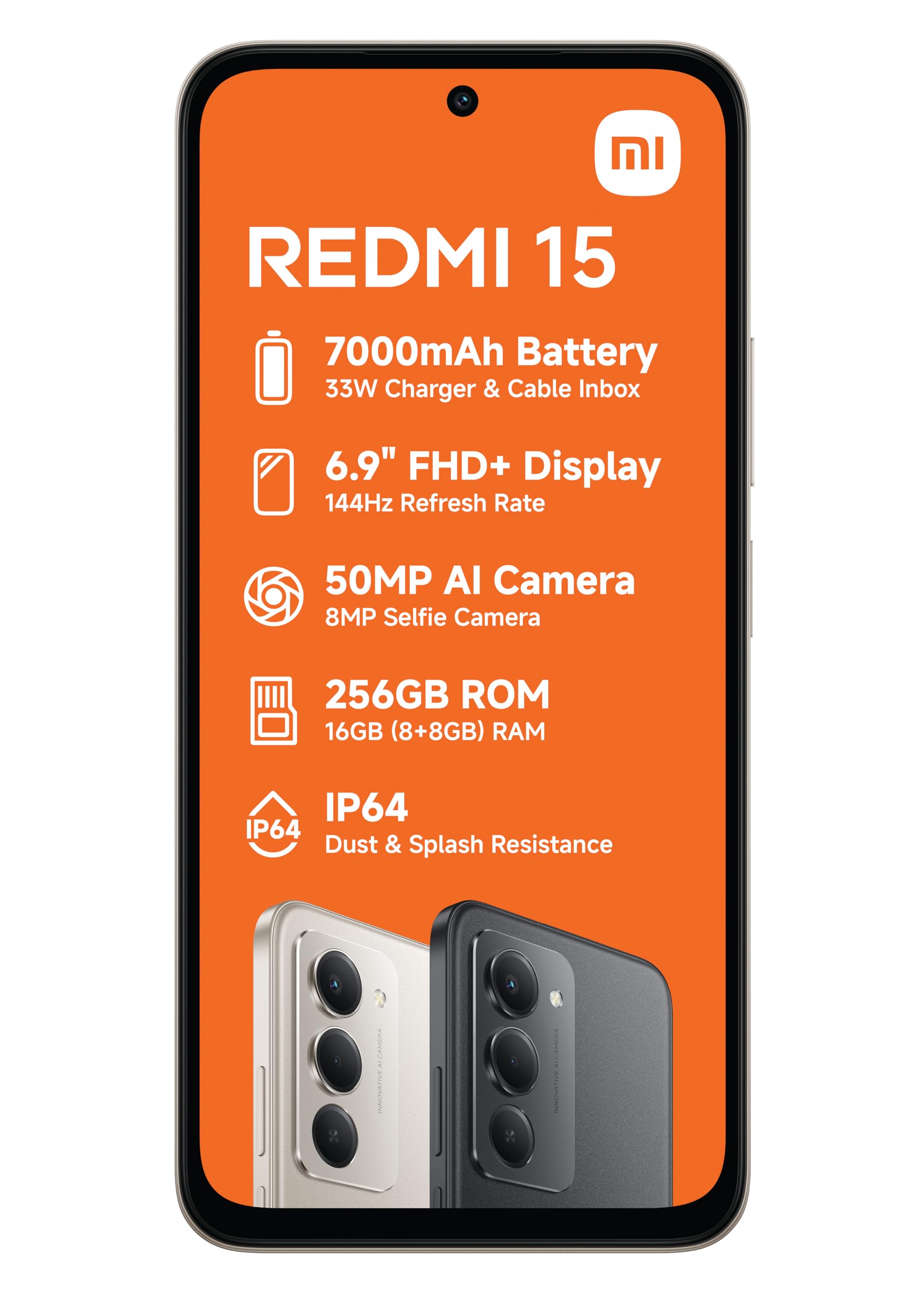 REDMI 15 8GB+256GB DS TITAN GRAY : Amazon.co.za: Electronics