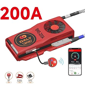 Loa Amazon.com: DALY Smart BMS Li-ion 72V 20S 200A with UART