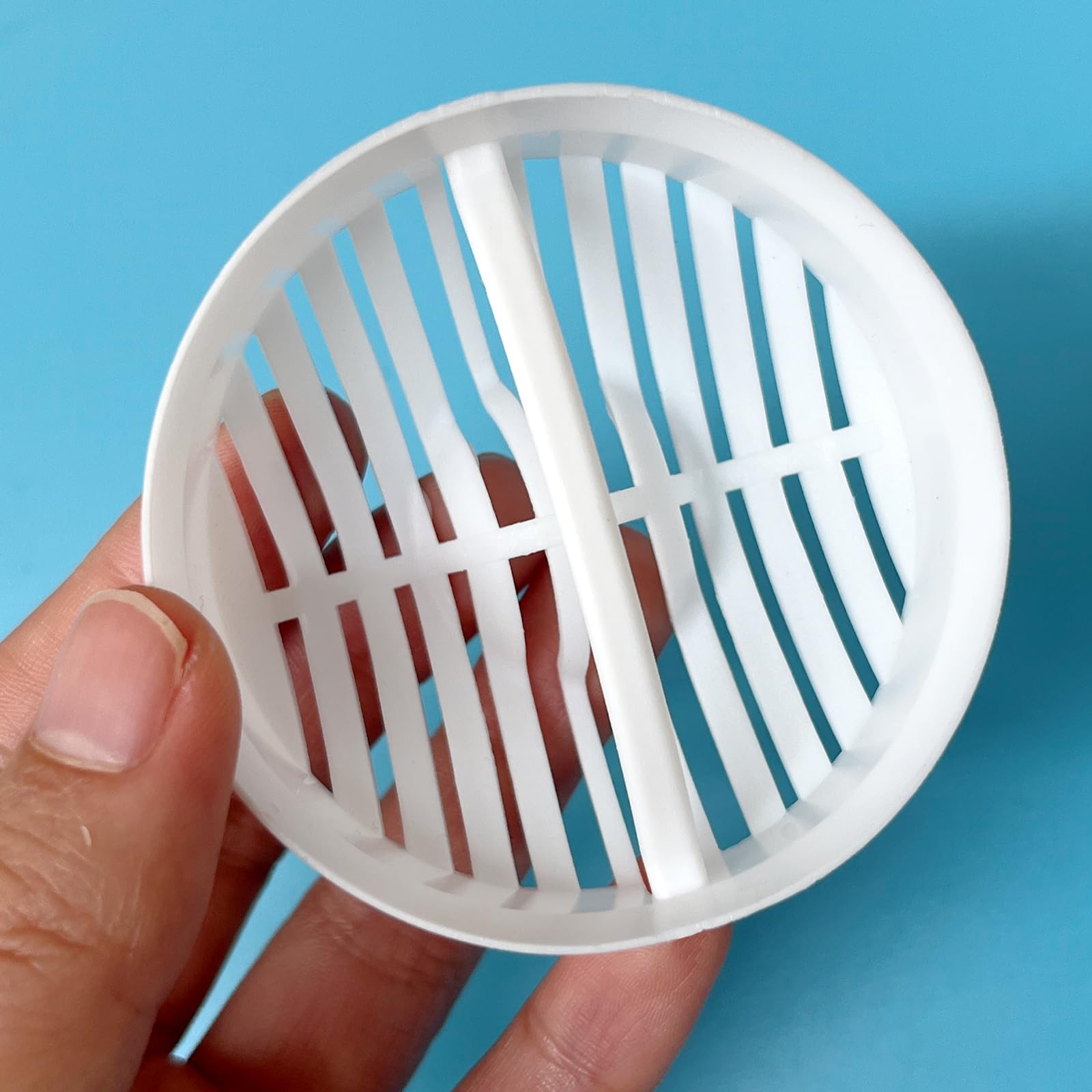 Filtre Cheveux Baignoire Filtre à Cheveux Pour Vidage De Douche, 1 Pièce, Blanc, Compatible Avec Les Vidages Viega Tempoplex Modèles 6963, 6962, 6961, 6960, Filtre à Cheveux Pour Douche, Filtre à Cheveux