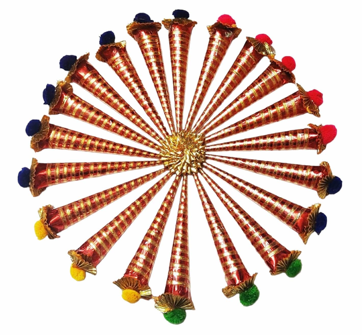 Hastshilp Mehendi Cones for Hand Natural Mehndi Cones for Hand Designing Reddish Brown Color Long Lasting Mehandi (Rich Brown, Pack of 12)-picture-27