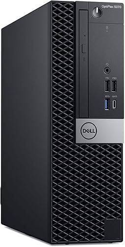 Miniatura 5 de Dell Computadora de escritorio pequeña 5070 (SFF) Hexa Core Intel i5 (3.20 GHz) RAM DDR4 de 16 GB Estado sólido SSD de 500 GB + disco duro de 1