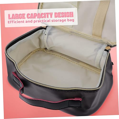 Miniatura 2 de MERRYHAPY 1 bolsa de aseo de maquillaje, organizador de almacenamiento de joyas, organizador de maquillaje, bolsa con cierre de cremallera,