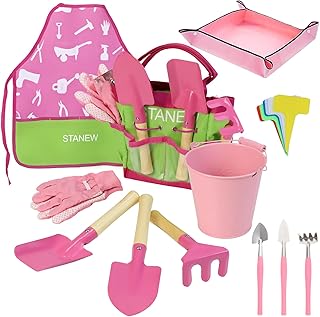 Stanew Set Di Attrezzi Da Giardino per Bambini, Se