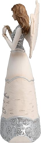 Vista 246 de Pavilion Gift Company Elements Daughter - Figura de ángel guardián, 6 pulgadas, color rojo