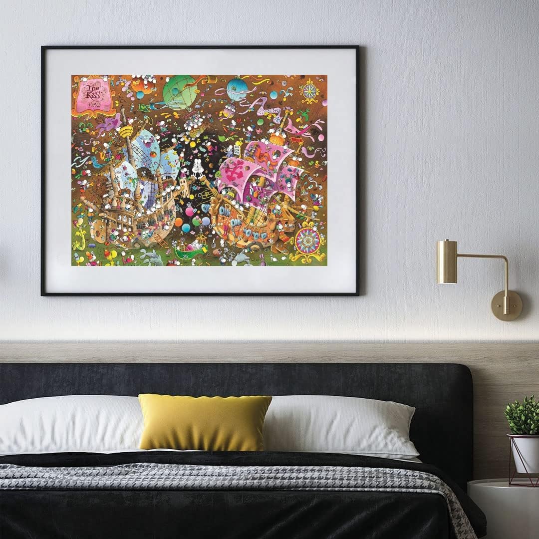 Puzzle Clementoni - Le Baiser De Mordillo - 6000 Pièces, Neuf
