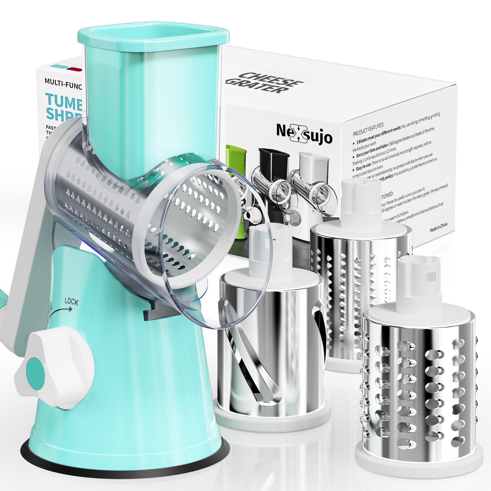 Nexsujo Rotary Cheese Grater