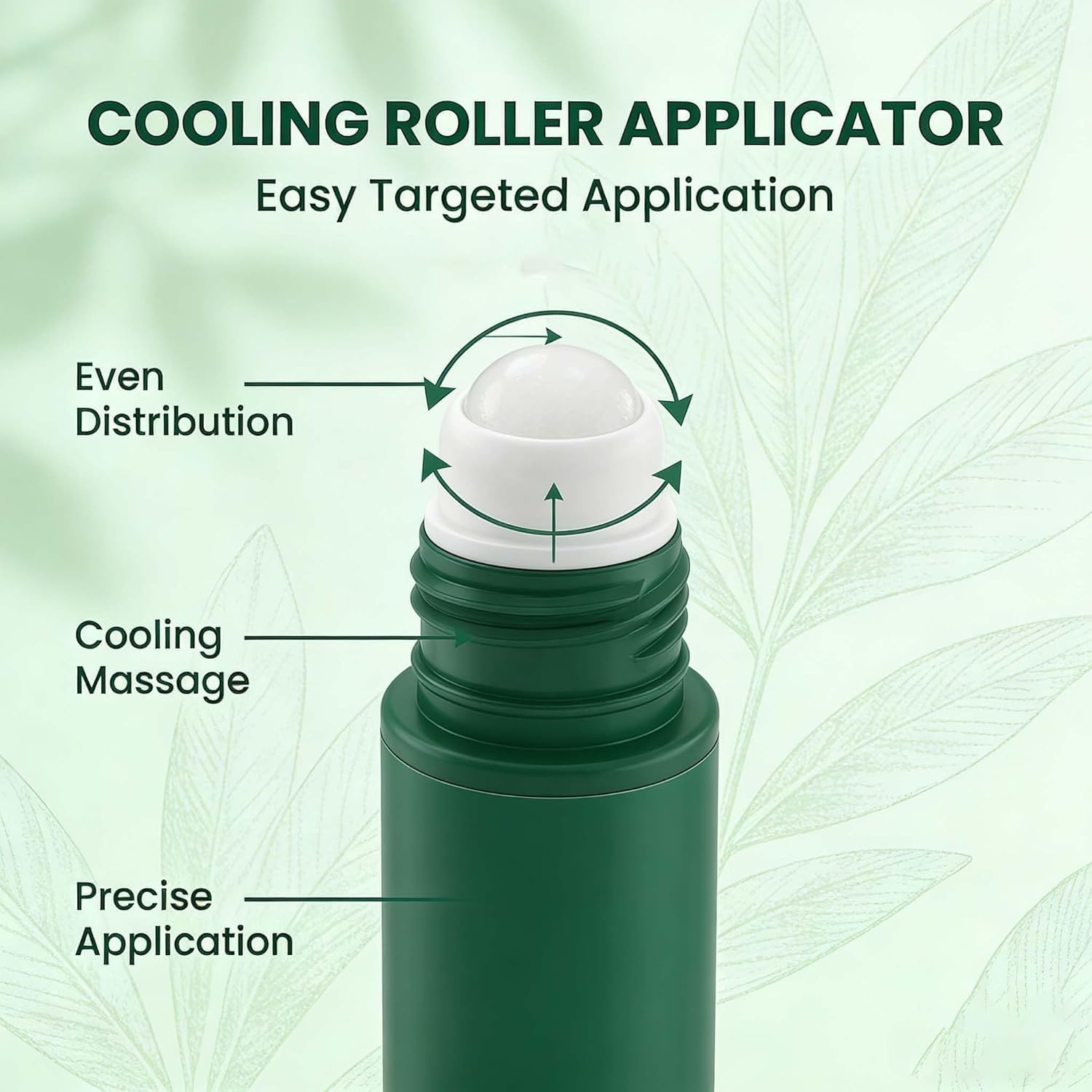 Roota Hair Growth Serum Roll-On,Au Romarin, Sérum Revitalisant pour Cheveux Plus Denses, Soin Anti-Chute pour Hommes et Femmes (3 Pièce)
