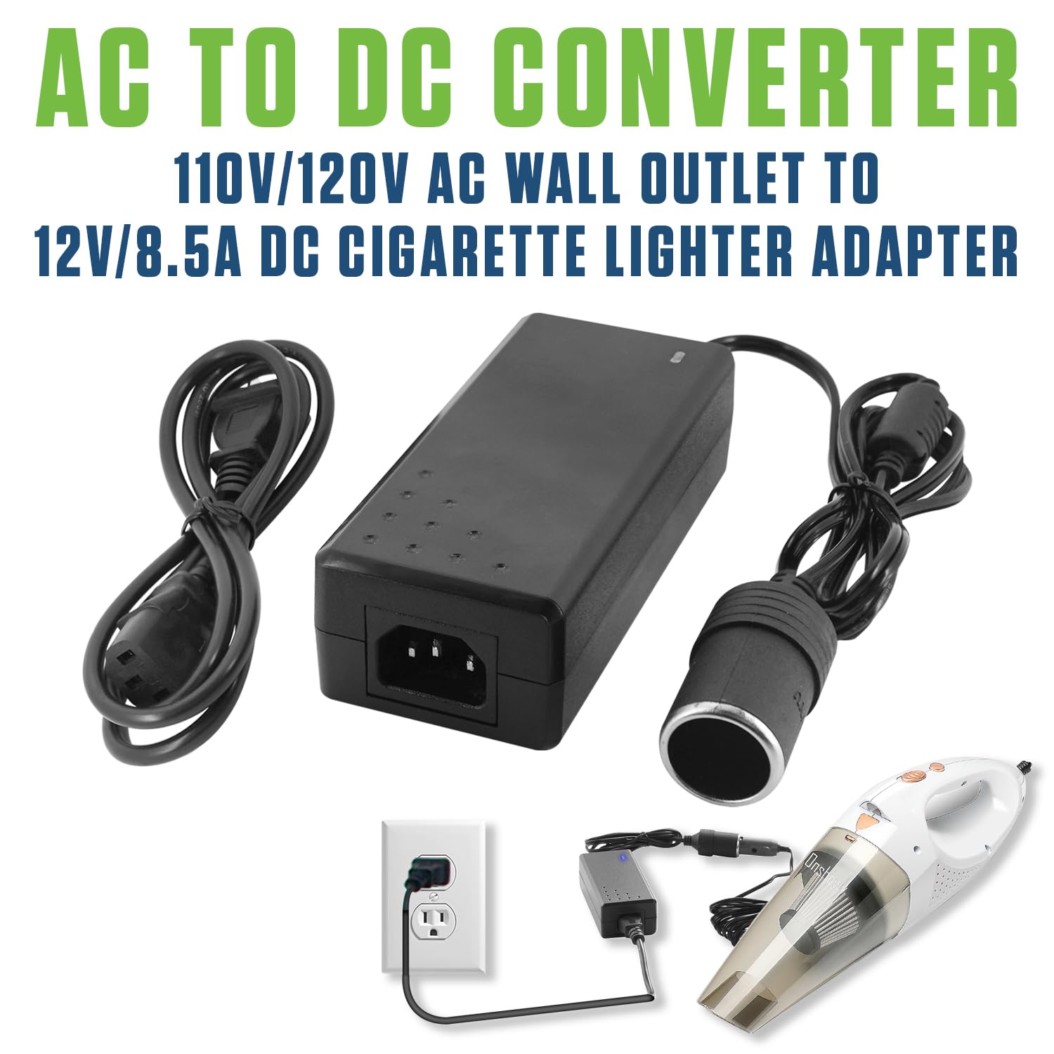wall socket cigarette lighter adapter Amazon.com: Cellet AC to DC Car Power Converter Adapter, 110V/120V AC Wall  Outlet to 12V DC Cigarette Lighter Socket, 8.5A 102W Power Supply Adapter  for Car Accessories, GPS, Phones, Dash Cams, Mini