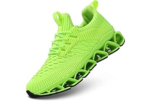 Vivacious Lime Green Burst: Tennis Triumph for Women
