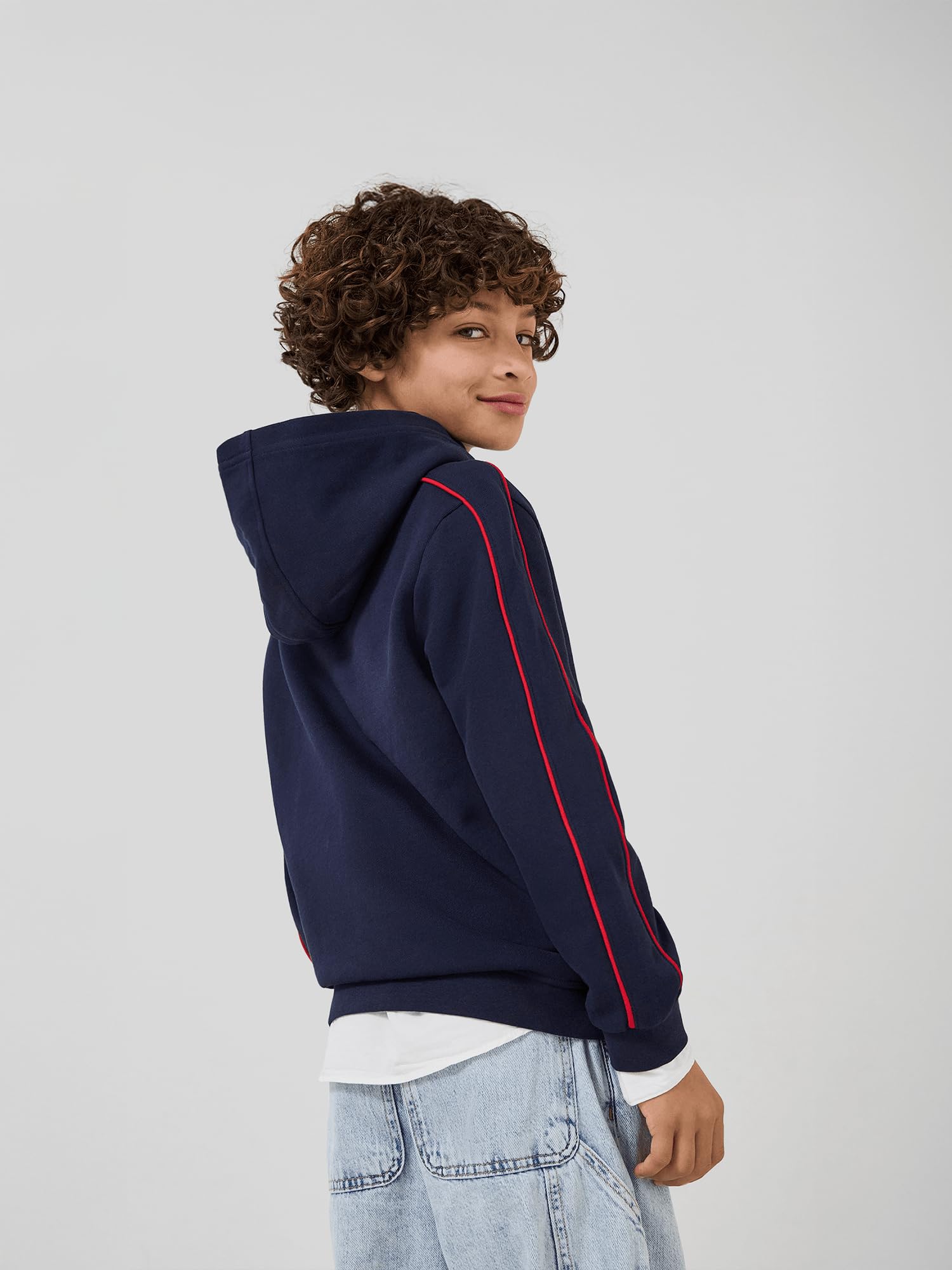 FC Bayern München | Hoodie Essentials | Kinder | Navy