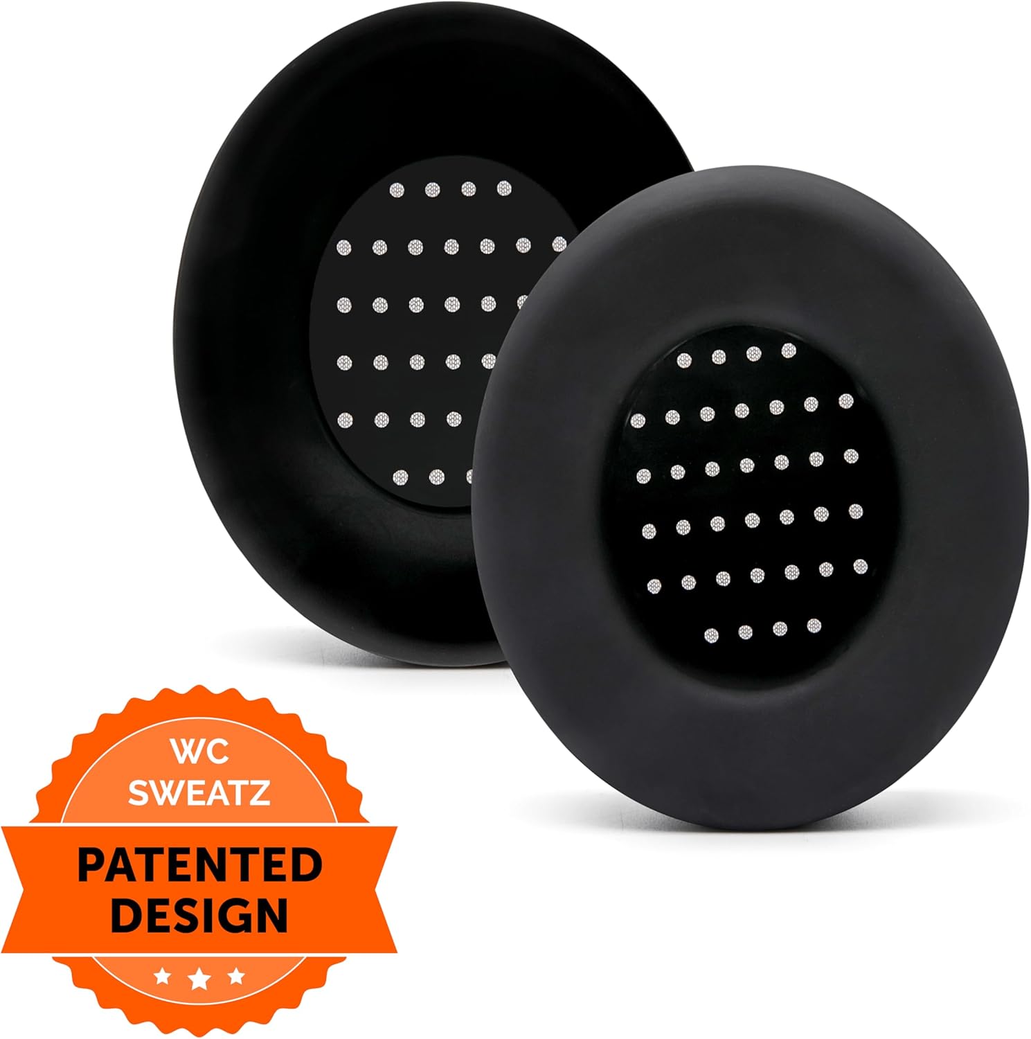 WC SweatZ Studio - Patented Earpad Covers for Beats Studio 3 (A1914) & Beats Studio 2 (B0500 /B0501), Made by Wicked Cushions | Sweatproof & Easily Washable | Black - Image 7