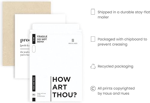 Miniatura 3 de HAUS AND HUES Decoración artística de pared de café, carteles de definición, impresión artística de conversación para bar, divertidas citas de pared