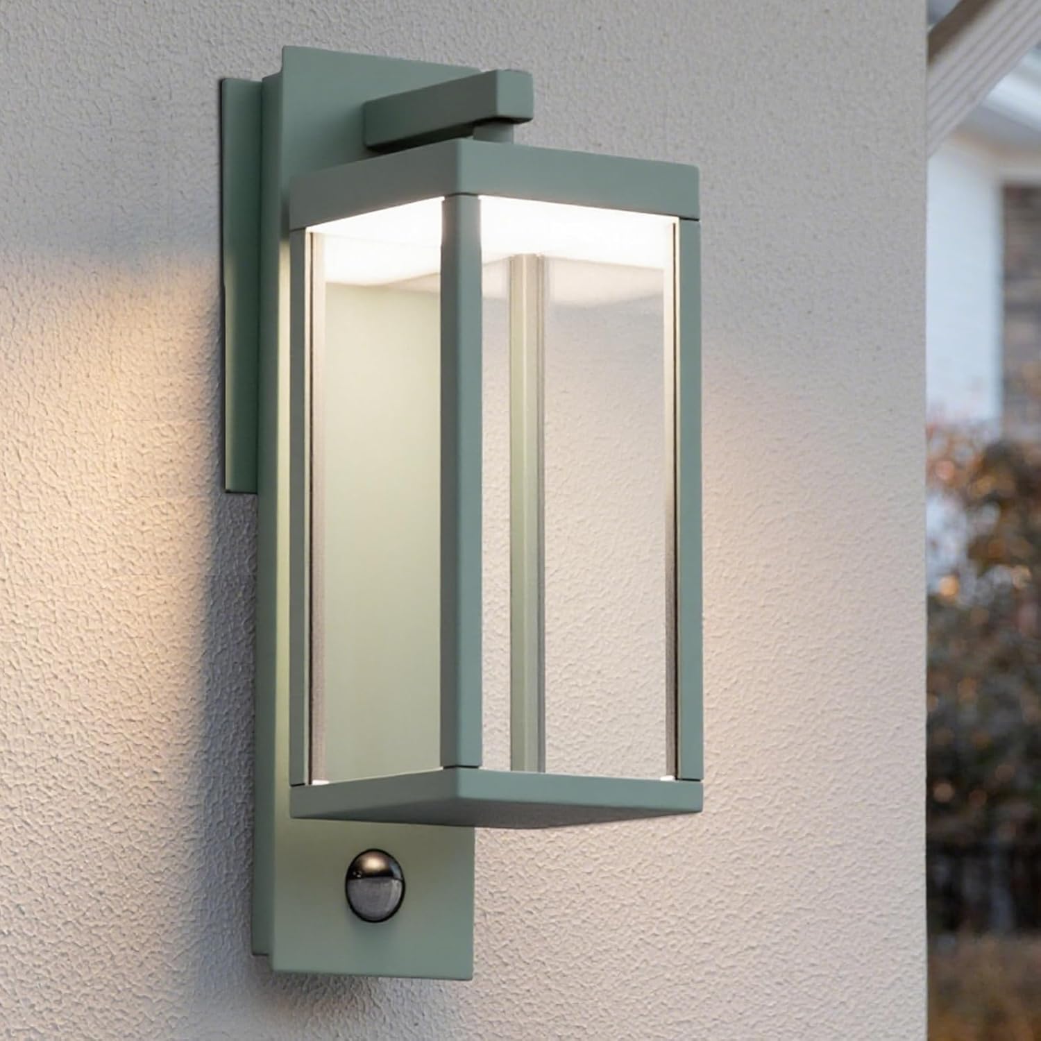 Lustrlach 2 Pack Motion Sensor Outdoor Light Fixtures Wall Mount,Exterior Wall Sconce, Porch Light, Garage Lights, Waterproof Motion Lights for Outside, Garden, Front Door