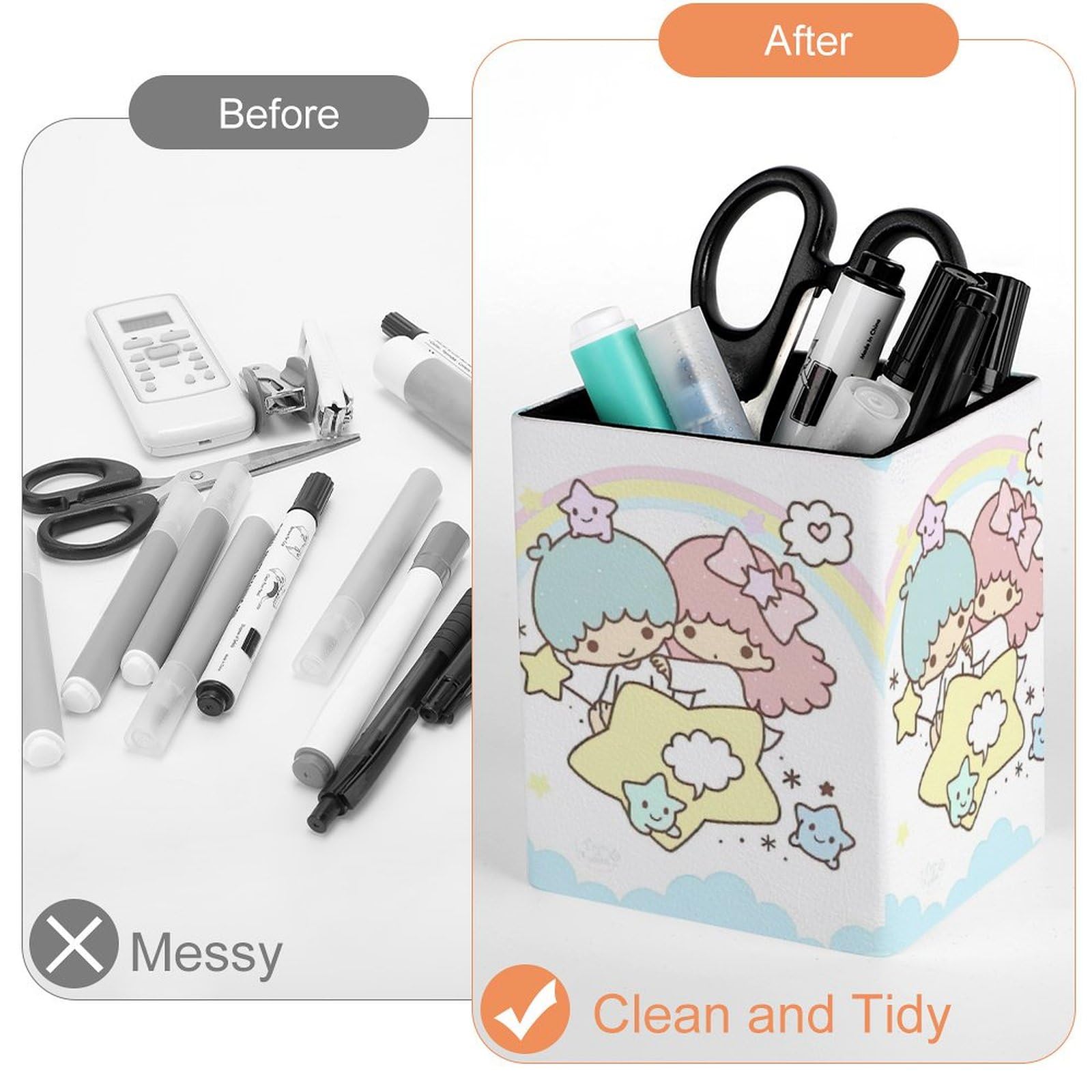 キキララ チェスト ペンスタンド Amazon.co.jp: キキララ ペン立て ペンスタンド 大容量 かわいいペン