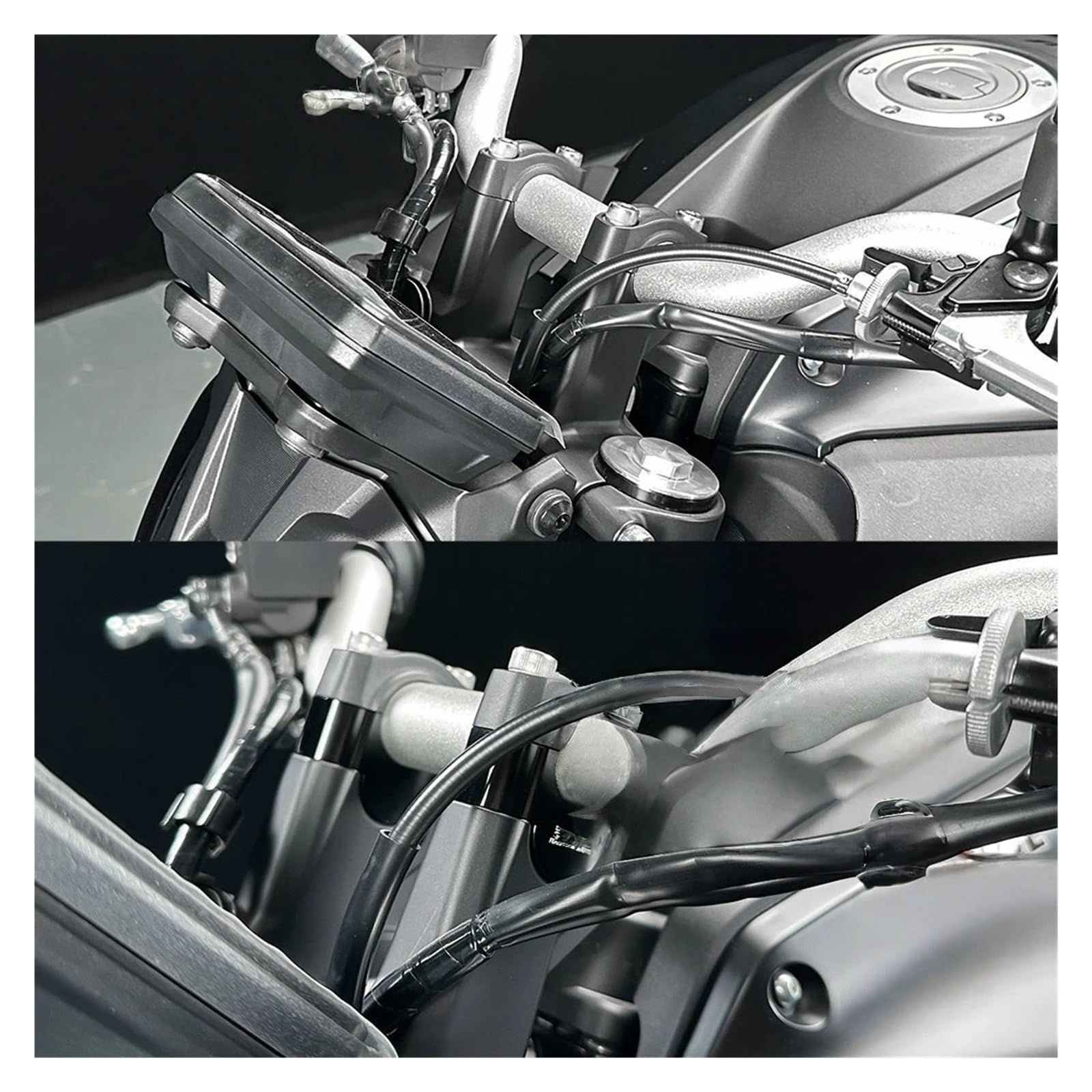 Rehausseur Guidon Moto Aluminium Pour MT-07 MT07 MT 07 Y-AMT 2025-2026