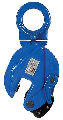 Miniatura 3 de Vestil Abrazadera de placa vertical de acero EPC-40 4,000 Lb. Capacidad Azul