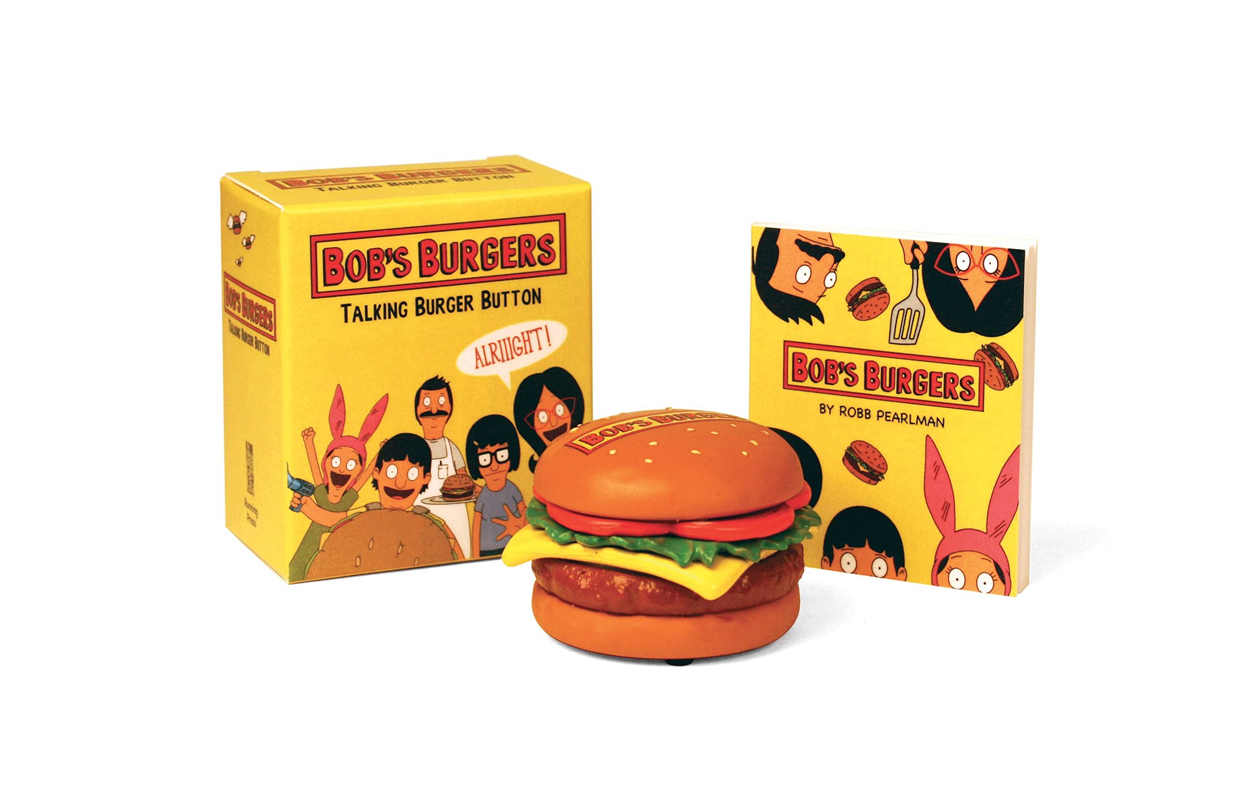 Bob's Burgers Talking Burger Button rompez l'ennui au bureau bouton sonore drôle