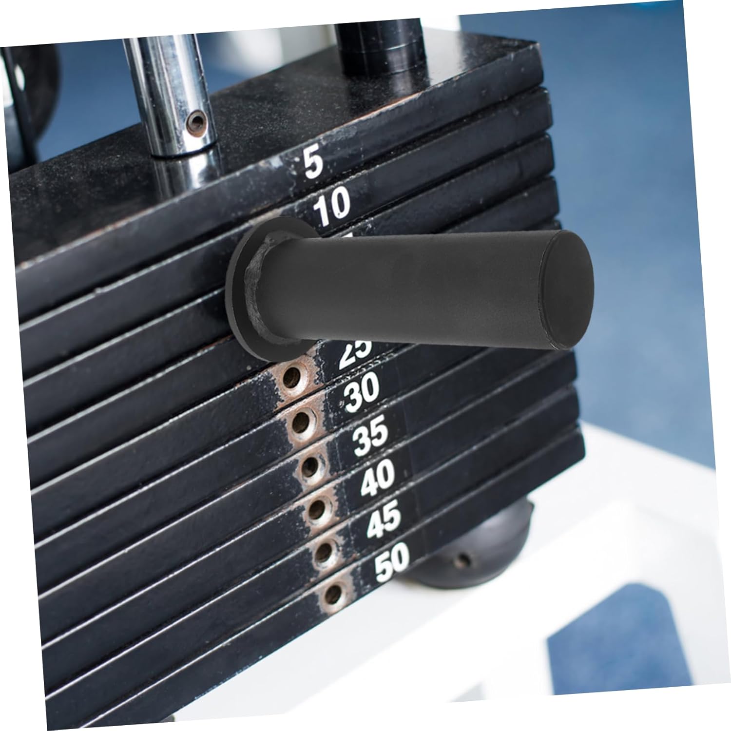 Mipcase 1Set Weight Stack Pin Extender for Gym Equipment Durable Barbell Spring Clamps for Weight Lifting Strength Training Portable Space Saving Fitness Accessory