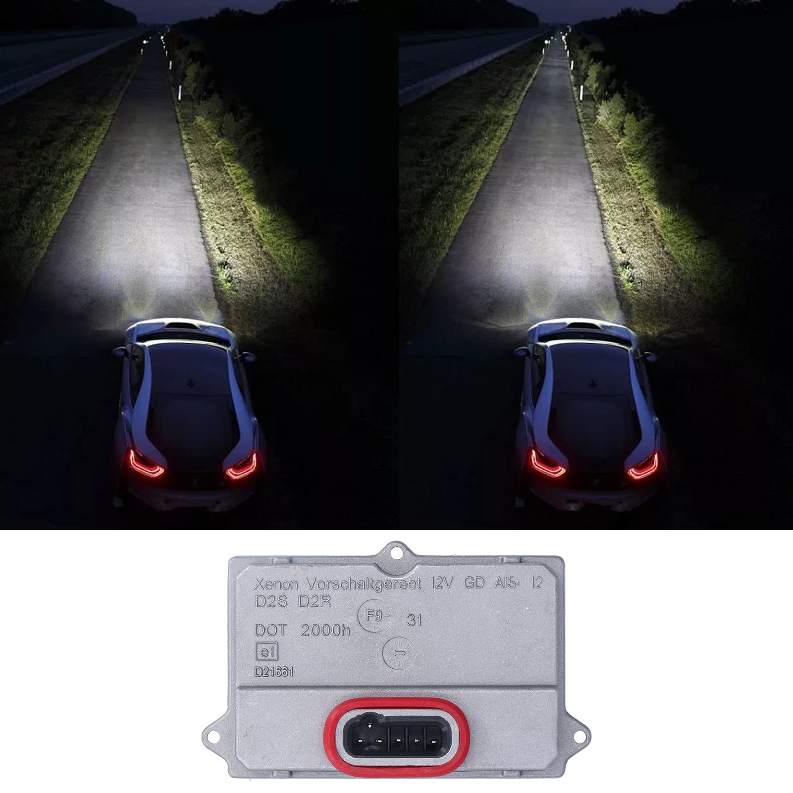 5DV 008 290 00 Unidad de Control de Faros Delanteros, Xenon HID Balasto Módulo de Unidad de Control de Faros Delanteros Reemplazo para A6 2005-2008