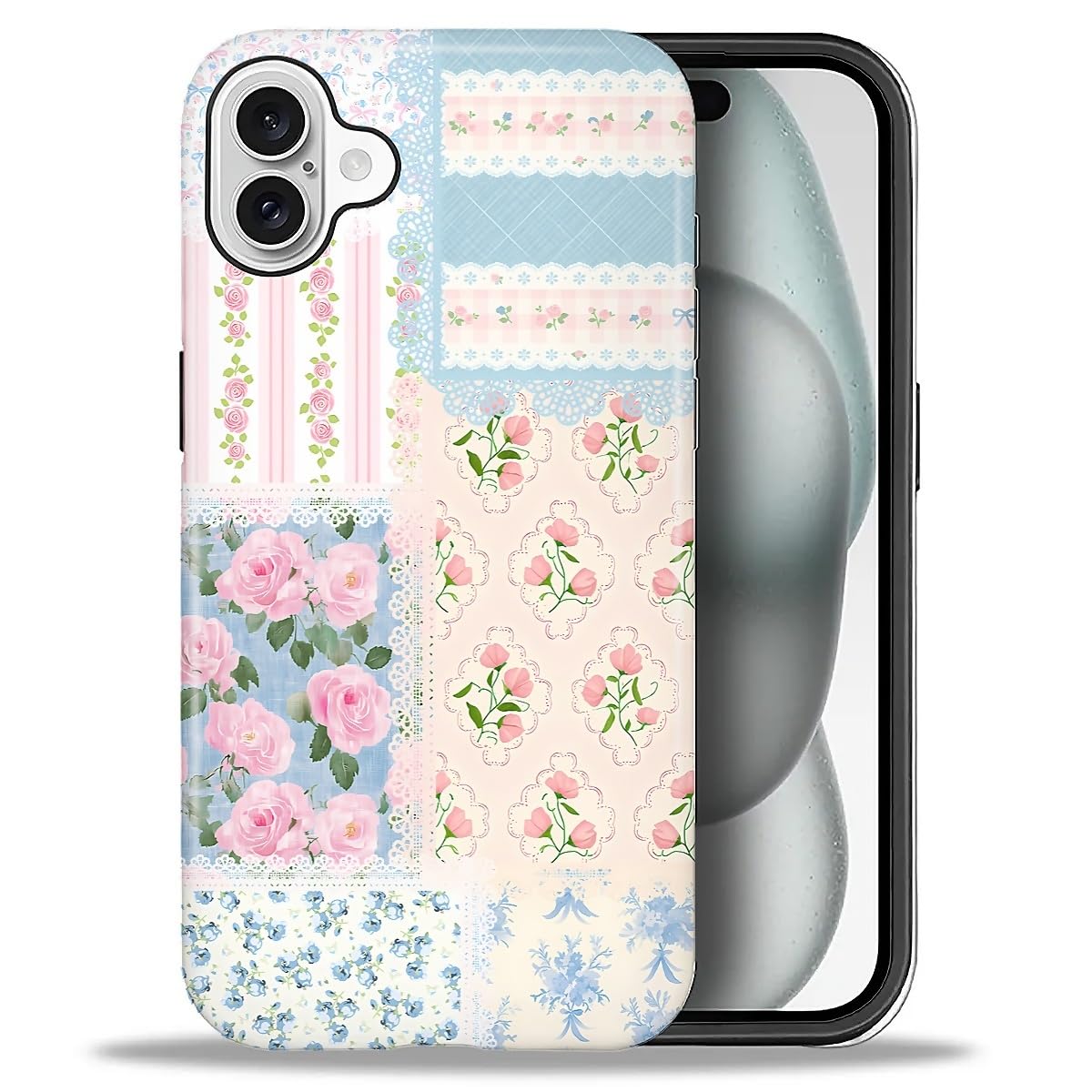 COTAIL Case Designed For IPhone 15 Plus, Hybrid 2-Layer Case, Military-Grade Protection Durable Shockproof Anti-Scratch Phone Case, Matisse Yellow Flower