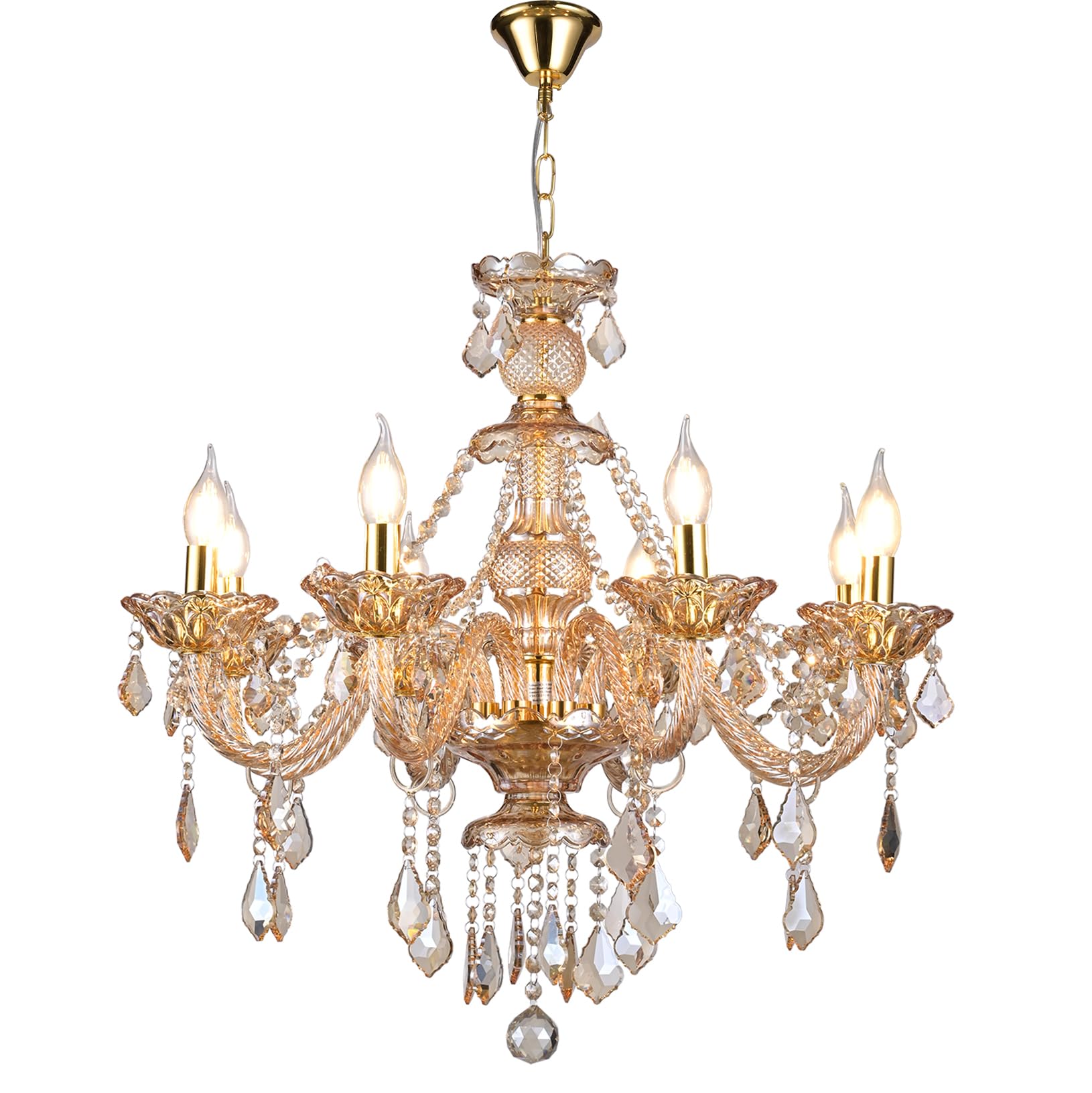 Amber Grass Chandelier 5灯 Amber Grass Chandelier 5灯 Amber Grass