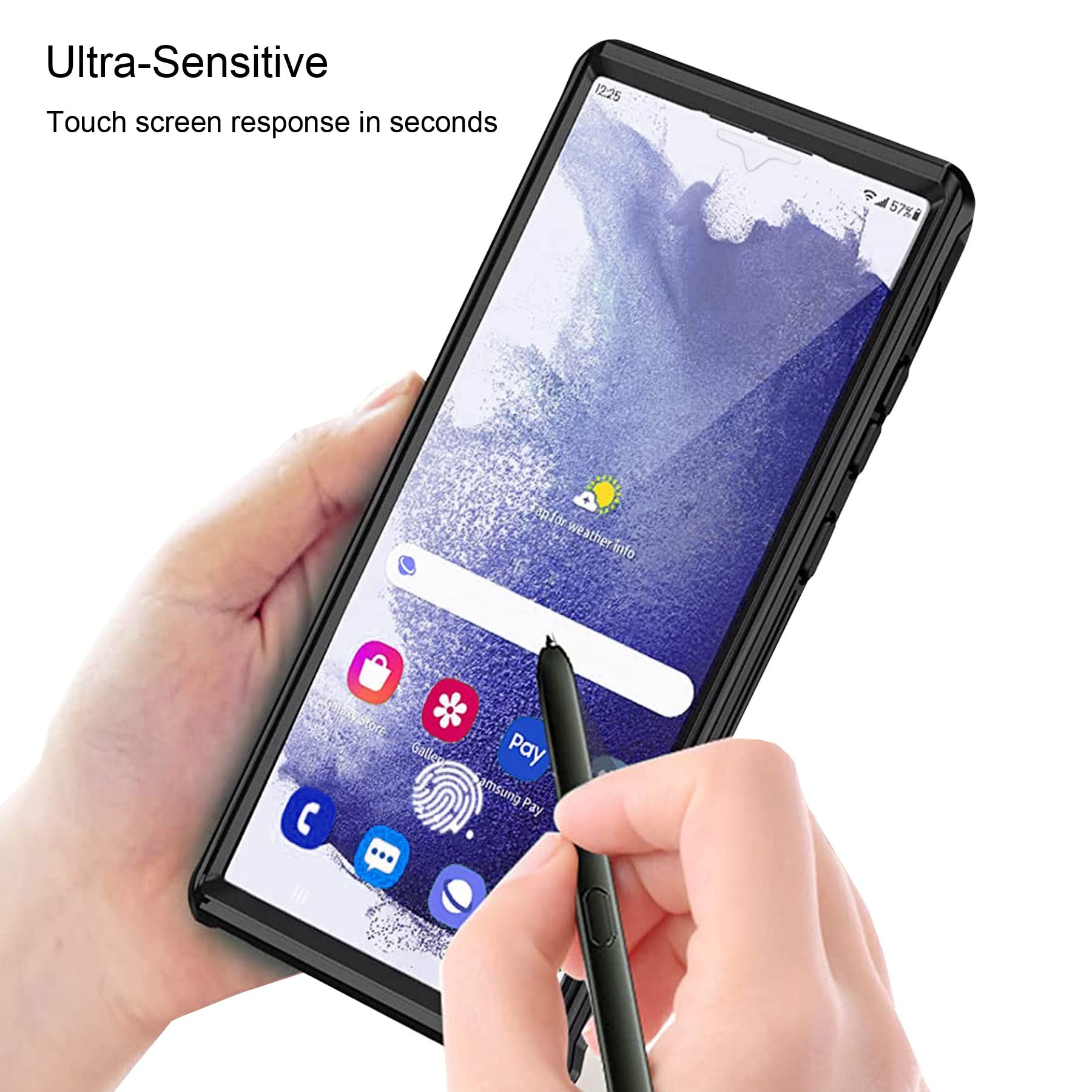 Cover Antiurto 360° Per Xiaomi Mi 12 Pro – Custodia Full Body Con Protezione Schermo Inclusa (Trasparente) - 2