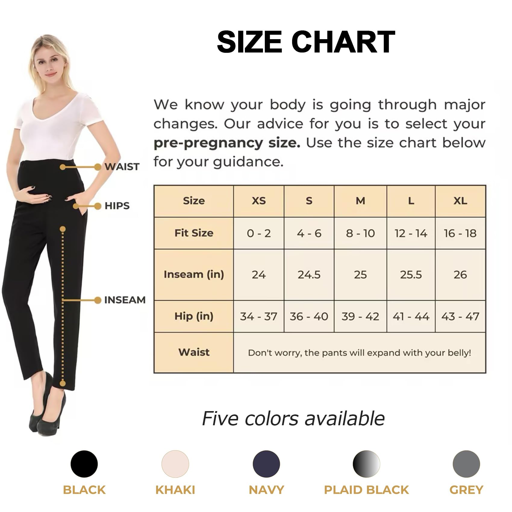 Alina Mae Maternity - Modern/Fitted, Moderno/Adattabile Donna