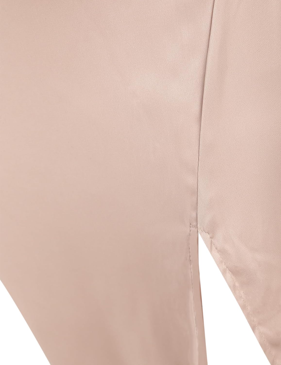 ZAFUL Women's Satin Sleeveless Spaghetti Strap Mini Sheeny Cocktail Party Silk Mini Cami Dress - Image 5